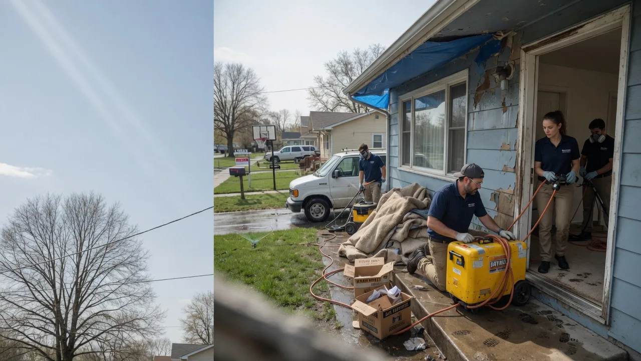 Basement Flood Cleanup in Ohio, IL near me